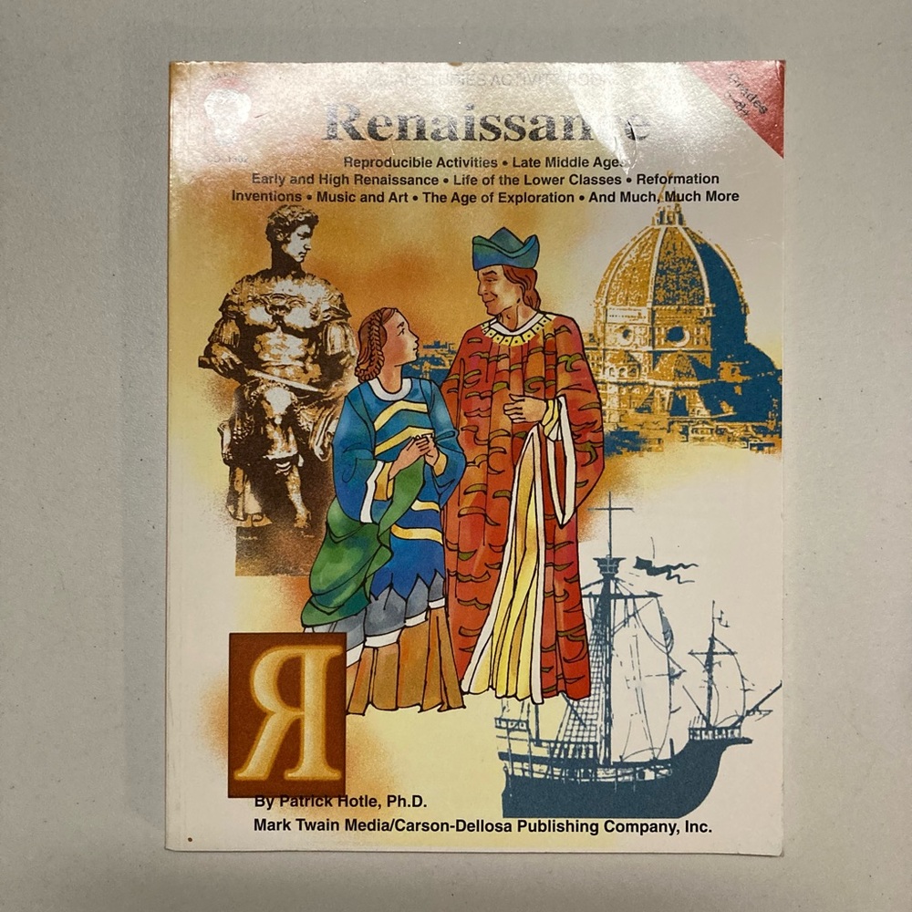 Renaissance Social Studies Activity Book, Grades 5-8+